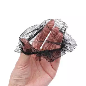 10 шт./лот сетка для волос для женщин парик шапочка невидимая эластичная сетка сетки для волос пучок крышка танцевальная сетка для волос парики волна