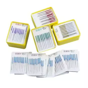 10 шт./лот, швейная машина для эластичной ткани, анти-прыжковая игла, аксессуары для игл, игла для промышленной швейной машины