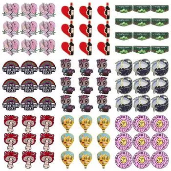 10 шт./лот, вышивка, железные нашивки для одежды, нашивки для одежды, куртки, декор, аппликация, принадлежности для шитья