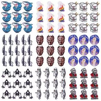 10 шт./лот, вышивка, железные нашивки для одежды, нашивки для одежды, куртки, декор, аппликация, принадлежности для шитья