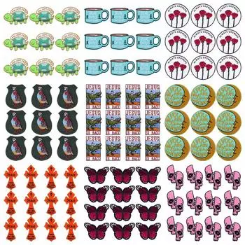 10 шт./лот, вышивка, железные нашивки для одежды, нашивки для одежды, куртки, декор, аппликация, принадлежности для шитья