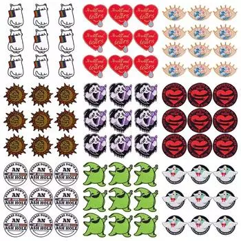 10 шт./лот, вышивка, железные нашивки для одежды, нашивки для одежды, куртки, декор, аппликация, принадлежности для шитья