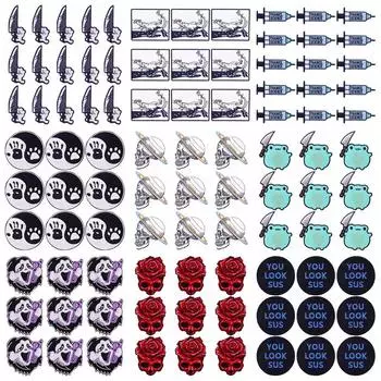 10 шт./лот, вышивка, железные нашивки для одежды, нашивки для одежды, куртки, декор, аппликация, принадлежности для шитья