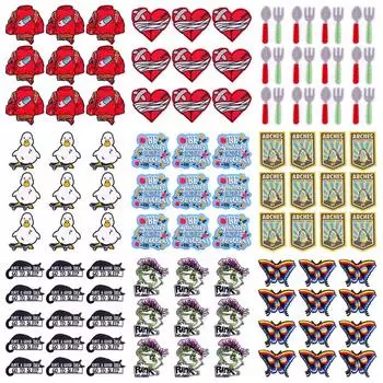 10 шт./лот, вышивка, железные нашивки для одежды, нашивки для одежды, куртки, декор, аппликация, принадлежности для шитья