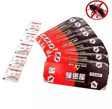 10 шт. ловушка для тараканов, убивающая сильные липкие ловушки для насекомых