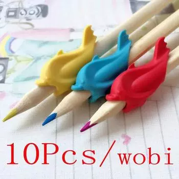 10 шт. лучший подарок Дельфин Рыба Воби ребенок детский карандаш Воби студенты держат ручку