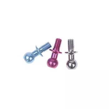 10 шт. M3 металлические шестигранные винты с шаровой головкой для Tt01 Tt02 D5 1/10 Rc Drift Car запасные части универсальные синий
