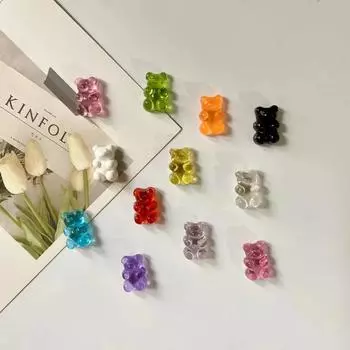 10 шт. Магнит на холодильник в виде медведя Магнитная наклейка для доски и белой доски Магнит для сообщений Магнитная наклейка