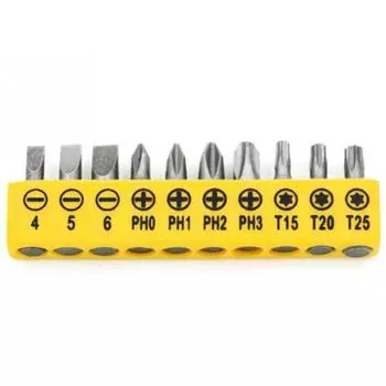 10 шт. магнитные многофункциональные отвертки разных размеров, набор бит для отверток для дома
