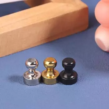 10 шт. магнитных ногтей для офиса, каллиграфии и живописи, холодильника, сильных магнитов для ногтей, обучающей доски, магнитных ногтей 12X16 мм серебряный