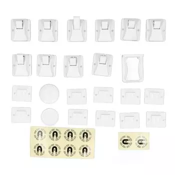 10 шт. Магнитный замок для шкафа с защитой от детей, клейкий замок для ящика, защелки для шкафа