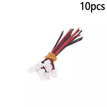 10 шт. Маленький мини Jst 1,0/1,25/1,5/2,0/2,54/3,96 мм Ph 2,0 мм Xh 2,54 мм 2-контактный разъем для кабеля и провода 2.0MM 10pcs