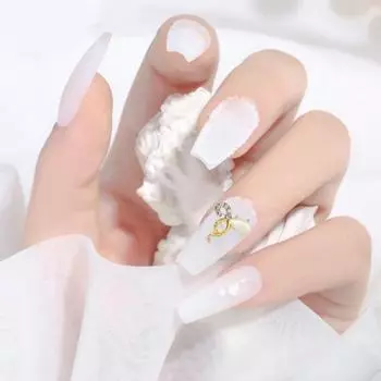 10 шт маникюрный сплав трехмерный визуальный блестящий потрясающий эффект декора DIY бабочка сердце капля воды гирлянда E