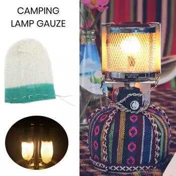 10 шт., мантии для пропановых фонарей, мантии для газовых ламп, простая установка, широко используемые U-образные конструкции, крышки для фонарей для кемпинга, мантии 10 pcs