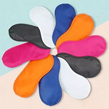 10 шт. маска для сна, затемняющий чехол для глаз, дышащая повязка на глаза, ночная повязка для сна, одноразовая дорожная помощь, затемняющий чехол для глаз