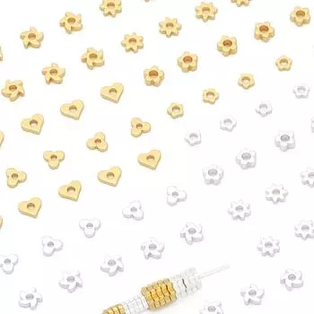 10 шт медные проставки цветок бусины Очарование для DIY ожерелье браслет ювелирных изделий ремесло 3.5x1.2mm серебряный