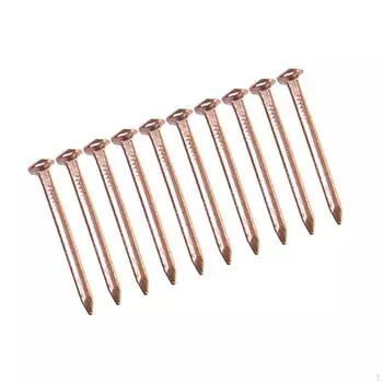 10 шт. медных гвоздей, многофункциональные, простые в установке, надежные, шиферные шипы для кровельного покрытия 50mm