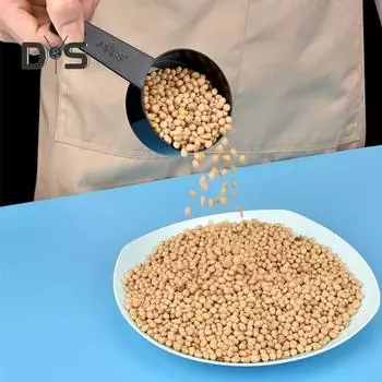 10 шт. мерная ложка, удобная ручка, многофункциональный мерный стакан, легко чистящиеся измерительные инструменты для домашней кухни A светло-зеленый