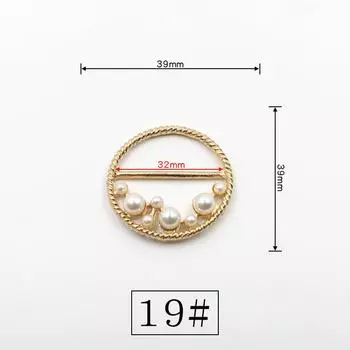 10 шт. металлическая круглая пряжка в виде солнца, пряжка третьей передачи, аксессуары, декоративная пряжка для пальто, ремень для багажа, регулируемая пряжка 19 #* See Color Map * Day Buckle