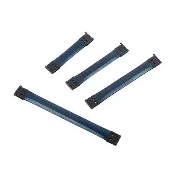 10 шт., металлическая внутренняя гибкая рамка, застежка-поцелуй, замок для кошелька, внутренний гибкий кошелек, сумки, петли, аксессуары для шитья сумок 12cm