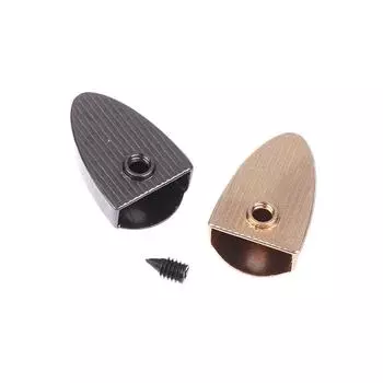 10 шт. металлическая застежка-молния, хвостовая застежка-молния, стопорная заглушка, головка с винтом, сделай сам, швейная кожаная фурнитура, ремесло A1