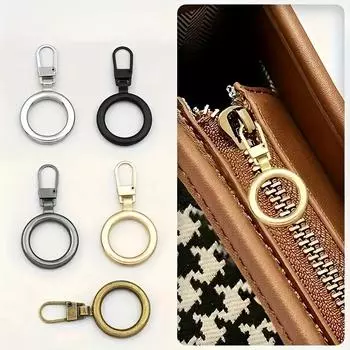 10 шт. Металлическая застежка-молния с выдвижным язычком для ремонта пуховика, сумки, обуви, с маленьким отверстием, специальная застежка-молния с выдвижным язычком