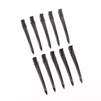 10 шт. металлические заколки для волос для укладки, профессиональные салонные шпильки, зажимы для волос, пушистые зажимы «сделай сам», аксессуары для волос