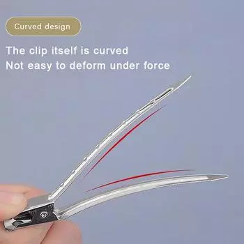 10 шт. металлические заколки для волос для укладки, профессиональные салонные шпильки, зажимы для волос, пушистые зажимы «сделай сам», аксессуары для волос onesize