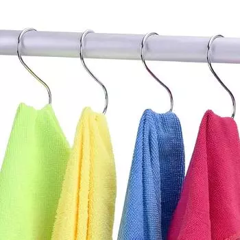 10 шт. металлический многофункциональный ящик для хранения новый тип бытовой прочный кухонный S-образный крючок душевая комната 9cm