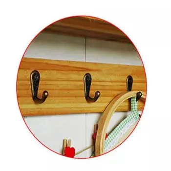 10 шт. Металлический настенный крючок для одежды, вешалка для ключей, держатель для сумки, органайзер для шкафа, дверные крючки, бытовые аксессуары для хранения в ванной комнате