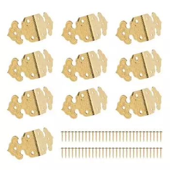 10 шт. Металлический уголок-протектор в стиле ретро, прочный, латунный, высокой твердости, широко используемый для защиты углов