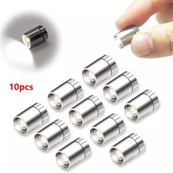 10 шт. Микро Мини Светодиодных Огней Подходят для Украшения Кукольных Домиков, DIY Поделок