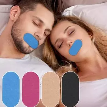 10 шт. микропористая лента для сна против храпа, улучшающая сон, дышащая, без латекса, гипоаллергенная, безболезненная, удаляющая полоску для рта при апноэ во сне 1 Set