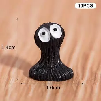 10 шт. Милая мультяшная миниатюрная фигурка из смолы, украшение, микроландшафтное украшение, украшение для дома своими руками, кавайное украшение для рабочего стола