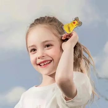 10 шт. Милая заколка для волос в виде мультяшной мыши, украшение, уникальная заколка для волос в форме мультяшной мыши, весенний головной убор для девочек и женщин 1 жёлтый