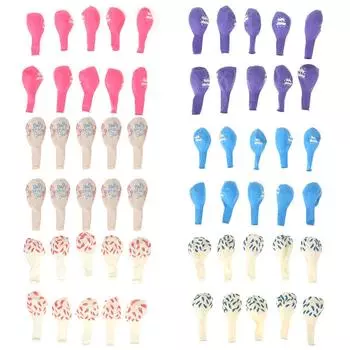 10 шт. милых принтованных латексных шаров для украшения детского дня рождения 1#