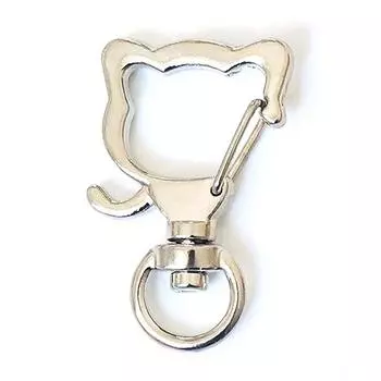 10 шт. милый луна, звезда, сердце, кошка, животное, цветок, полые брелки «сделай сам», аксессуары, брелок с застежкой-омаром с открытым кольцом 8 мм A11