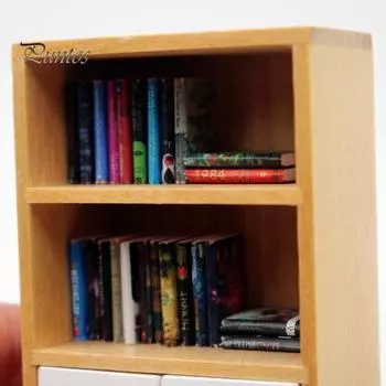 10 шт. мини-книга, модель тонкой работы, реалистичный кукольный домик, книжный орнамент для ролевых игр, аксессуары для игрушек 10 pcs