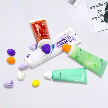 10 шт. мини-колпачки для зубной пасты, силиконовый насос для зубной пасты, портативная соковыжималка для зубной пасты для детей и взрослых