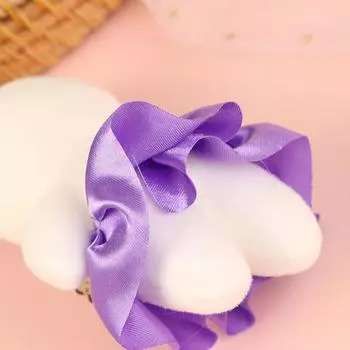 10 шт. Мини-кукла-медведь, пара медведей, цветочный букет, декор, одетая мягкая игрушка, кукла из пенопласта, плюшевые игрушки для подарков на день рождения, декор комнаты