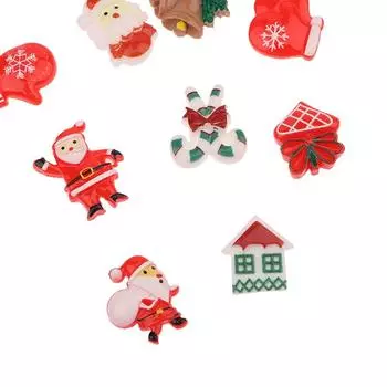 10 шт. Мини-независимая упаковка рождественской куклы, слепой пакет, стиль, случайная модель, игрушка, кавайная, детский день рождения, небольшой подарок onesize