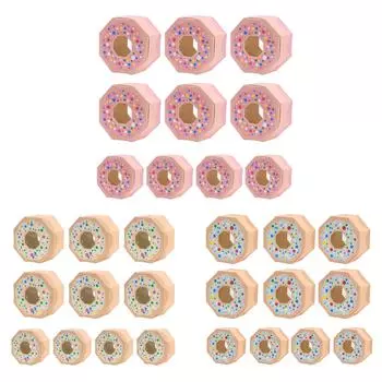 10 шт. Мини-подарочная коробка для печенья, многоугольная, красивая, для свадьбы, дня рождения, вечеринки, сделай сам, упаковка конфет розовый