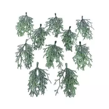 10 шт. мини рождественские сосны, материалы для рукоделия, искусственные растения, аксессуары для украшения дома, декоративный цветочный горшок для скрапбукинга