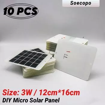 10 шт. мини-солнечная панель, солнечные элементы, фотоэлектрический модуль, солнечная энергия, солнечная панель, зарядное устройство для игрушек, изучение, самодельная солнечная система, кемпинг