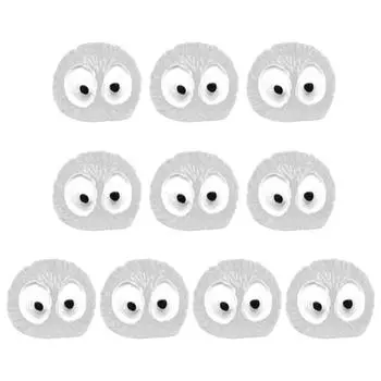 10 шт. мини светящиеся пылевые шарики светящиеся миниатюрные фигурки украшения сказочный сад изделия из смолы украшение для кукольного домика