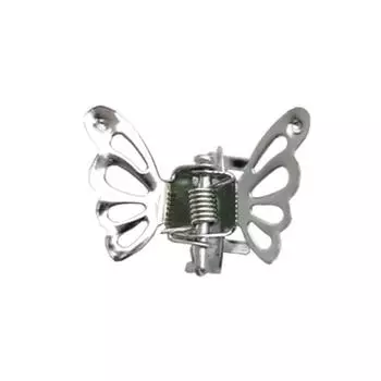 10 шт. мини-заколки для волос с выемкой в виде бабочки, милые ретро-заколки для волос с фиксированным зажимом, украшения для волос, для женщин и девочек