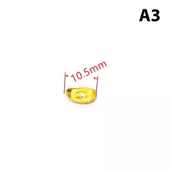 10 шт. Миниатюрная модель кукольного домика, аксессуары, мини-украшение для модели золотого слитка A3