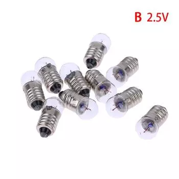 10 шт. миниатюрные круглые 1,5 В 2,5 В 3,8 В маленькие световые пушки для студенческих экспериментов маленькие лампочки фонарик лампочка бусины B