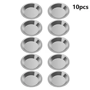 10 шт. Миски из нержавеющей стали для рисования, Палитры для масляных красок, Чашки для смешивания цветов, Миксер для цветов, Детские инструменты для рисования своими руками