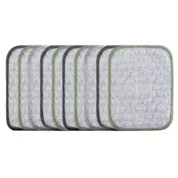 10 шт. Многоцелевые проволочные тряпки для мытья посуды, износостойкие, быстросохнущие, не царапающие, многоразовые чистящие салфетки, проволочная тряпка для мытья посуды